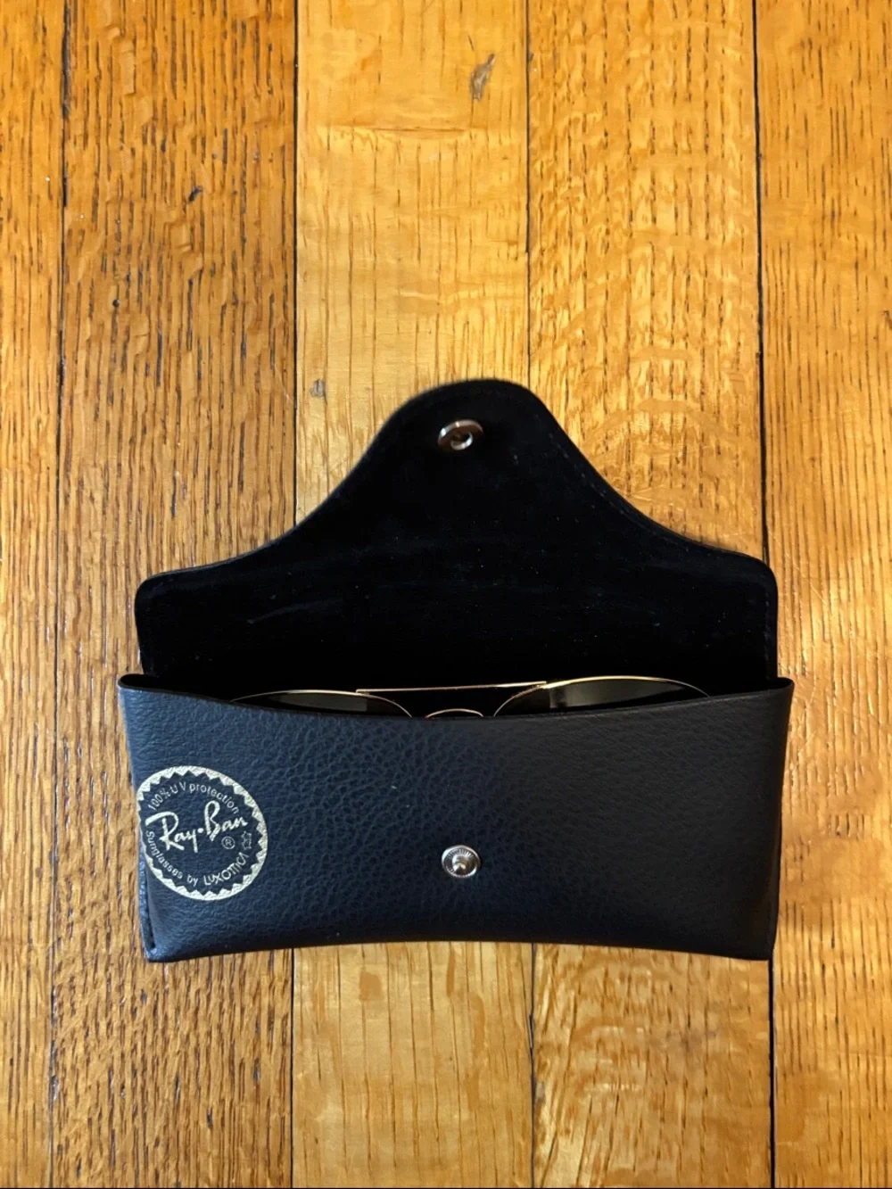 Ray-Ban Aviator Sunglasses - Gold Frame, Dark Lenses